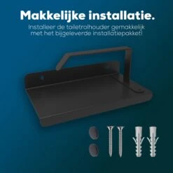 Via Fectio® Toiletrolhouder - Toiletrolhouders - Telefoonhouder - WC Rolhouder - Zonder Klep - RVS (Roestvrij Staal) -Badkamerproducten 1200x1200 227