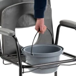 In Hoogte Verstelbare Toiletstoel / Postoel / WC Stoel Met Zachte Zitting. Tot 130 Kg Belastbaar. -Badkamerproducten 1200x1200 2287