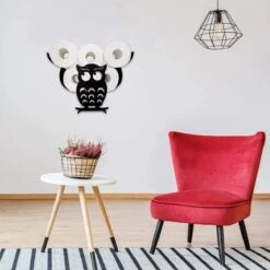 Sens Design Toiletrolhouder – Wc Rolhouder – Hangend - Uil -Badkamerproducten 1200x1200 231