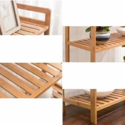 SensaHome Badkamerrek - Bamboe Design – Badkamerkast Met 5 Planken 10 SensaHome Badkamerrek - Bamboe Design – Badkamerkast Met 5 Planken -Badkamerproducten 1200x1200 2336