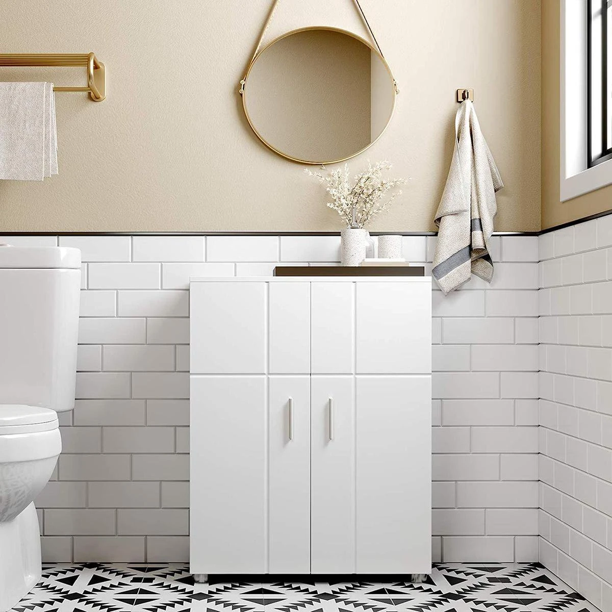 Nancy's Badkamerkast - Kolomkast - Badkamermeubel - Kast - Badkamermeubels 5 Nancy's Badkamerkast - Kolomkast - Badkamermeubel - Kast - Badkamermeubels - Afbeelding 5