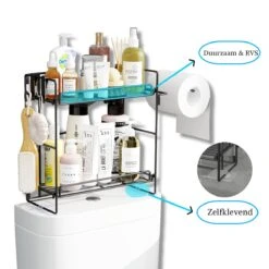 AlShiha®WC Rek - Toiletrolhouder - Badkamer Rek - Zelfklevend (zonder Boren) - Wc Rolhouder - Doucherek Hangend- Badkamerrek - Doucherek - Doucherek Zonder Boren - Toiletrolhouder - Toiletrolhouder Met Plankje 18 AlShiha®WC Rek - Toiletrolhouder - Badkamer Rek - Zelfklevend (zonder Boren) - Wc Rolhouder - Doucherek Hangend- Badkamerrek - Doucherek - Doucherek Zonder Boren - Toiletrolhouder - Toiletrolhouder Met Plankje -Badkamerproducten 1200x1200 2359