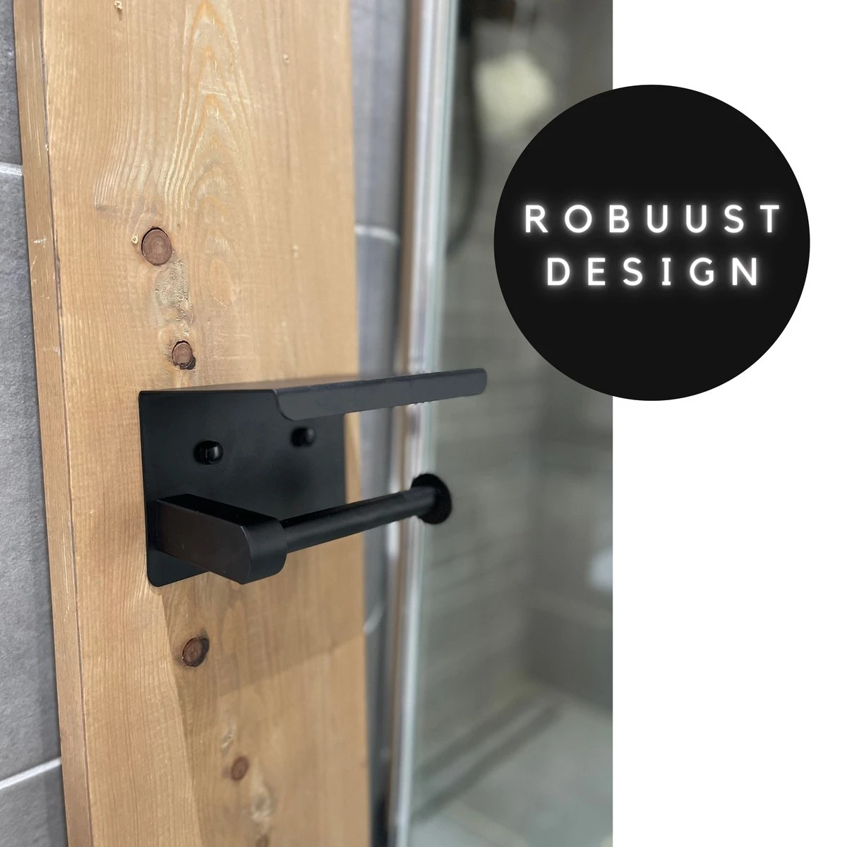 WC Rolhouder - Zelfklevend Toiletrolhouder Met Plankje - WC Papier Houder Zonder Boren - WC Rolhouder Met Plankje - Toiletrolhouder - Toiletrolhouder Zwart - Fienosa 8 WC Rolhouder - Zelfklevend Toiletrolhouder Met Plankje - WC Papier Houder Zonder Boren - WC Rolhouder Met Plankje - Toiletrolhouder - Toiletrolhouder Zwart - Fienosa - Afbeelding 8