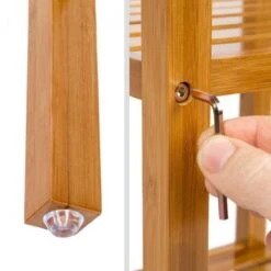 Tectake - Houten Badkamerrek 5 Etages Van Bamboe 401646 -Badkamerproducten 1200x1200 2408