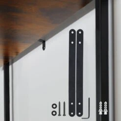 Tectake - Badkamerrek Seattle - Industrial Dark - 404435 -Badkamerproducten 1200x1200 2410