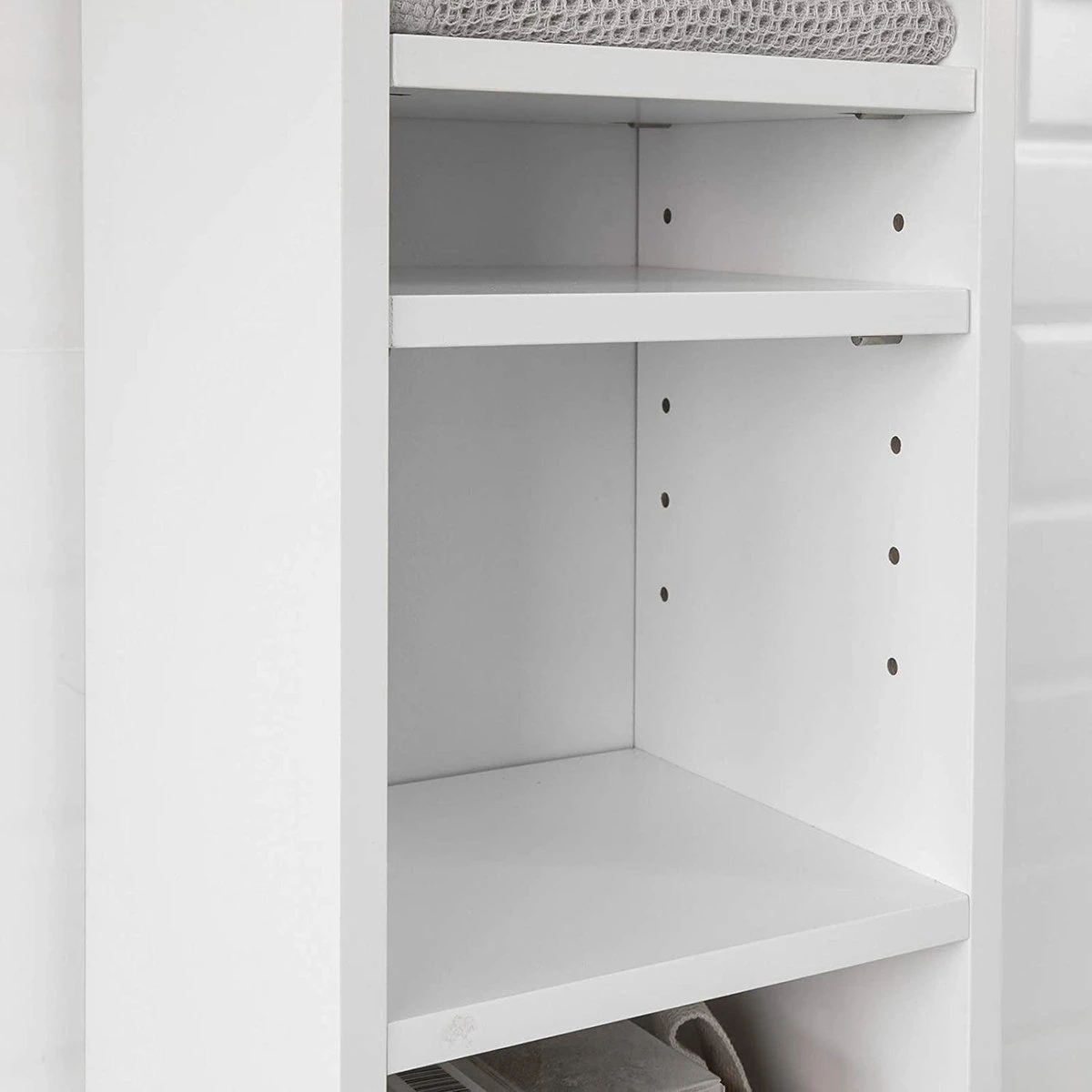 Simpletrade Badkamerkast - Kast - Opbergvakken - 20x180x20cm 3 Simpletrade Badkamerkast - Kast - Opbergvakken - 20x180x20cm - Afbeelding 3