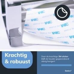Sanics WC Rolhouder Zilver – Toiletrolhouder Zonder Boren – Met Plankje - Zelfklevend - RVS 16 Sanics WC Rolhouder Zilver – Toiletrolhouder Zonder Boren – Met Plankje - Zelfklevend - RVS -Badkamerproducten 1200x1200 257