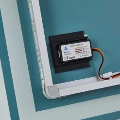 LED Badkamer Spiegel 120x 60 Cm, Digitale Klok, Dimbaar, Anticondensfunctie 23 LED Badkamer Spiegel 120x 60 Cm, Digitale Klok, Dimbaar, Anticondensfunctie -Badkamerproducten 1200x1200 2590