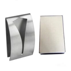 QUVIO Handdoek Houder RVS - Handdoek Of Theedoek Klem Met Plakstrip Voor In Keuken, Badkamer, Toilet Of Bijkeuken - Strak Design En Geen Schroeven Nodig - Staal - Klem - Theedoek -Badkamerproducten 1200x1200 297