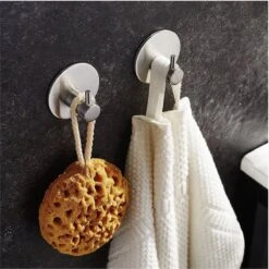 4x Handdoekhaakjes (Zelfklevend) Van RVS Zilver – Zelfklevende Haakjes – Wandhaak – Handdoekhouder – Ophanghaken Voor Keuken Of Badkamer (Accessoires) -Badkamerproducten 1200x1200 311