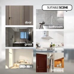 BOTC Handdoekhouder RVS - Handdoekhaakjes 2 In 1 RVS Zelfklevend - Rechthoekig Handdoek Haakjes - Handdoekhaak - Zwart -Badkamerproducten 1200x1200 348