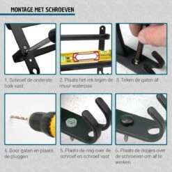 Vannons - Handdoekrek - Handdoekrek Badkamer - 2 Handdoeken - Zwart -Badkamerproducten 1200x1200 382