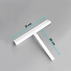 Douchewisser Wit Met Magneetstrip - Badkamer Accessoires - Raamwisser - Trekker Douche - Silicone - 21cm X 20cm -Badkamerproducten 1200x1200 424