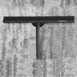 Minismus Extra Brede Douchewisser Met Magneethouder Ophangsysteem Ophanghaak - 33 Cm Breed - Zwart -Badkamerproducten 1200x1200 454