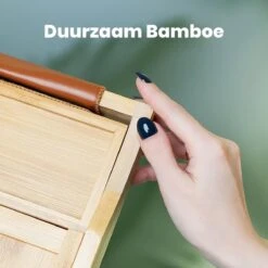 RelaxTub® Badplank - Badplank Voor In Bad - Badrek - Verstelbaar - Anti Slip - Badplank Bamboe - Badplank Hout - Badrekje Inclusief Boekenhouder, Tablethouder & Spiegel -Badkamerproducten 1200x1200 46