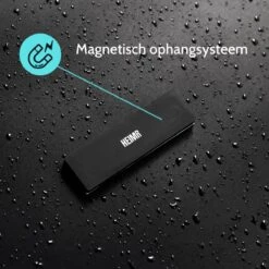 Douchewisser Zwart Met Magneetstrip - Badkamer Accessoires - Raamwisser - Trekker Douche - Silicone - 21cm X 20cm -Badkamerproducten 1200x1200 502