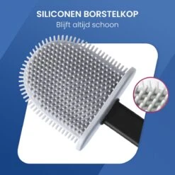 Roegaarden WC Borstel Met Houder – Toiletborstel – Siliconen – Vrijstaand En Hangend – Zwart -Badkamerproducten 1200x1200 578