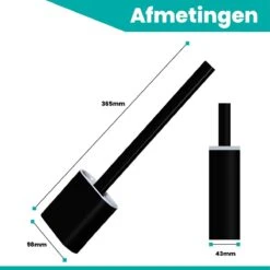 Merkloos WC Borstel Met Houder Zwart - Zwarte Toiletborstel - Duurzame Wc Borstel - Duurzame Toiletborstel 8 Merkloos WC Borstel Met Houder Zwart - Zwarte Toiletborstel - Duurzame Wc Borstel - Duurzame Toiletborstel -Badkamerproducten 1200x1200 593