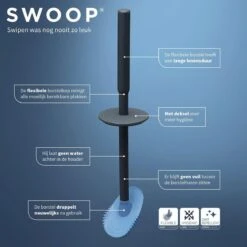 Tiger Tess - Toiletborstelhouder Met Opbergfunctie Vrijstaand En Swoop® Borstel Flexibel - Zwart / Antraciet -Badkamerproducten 1200x1200 596