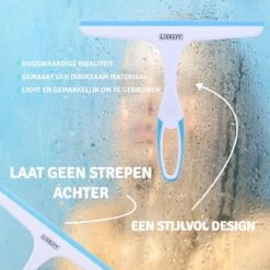 LIVELYY - Professionele Douchewisser - Raamwisser - Douche Trekker - Douchewissers - Aqua Blauw -Badkamerproducten 1200x1200 65