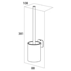 Tiger Colar - Toiletborstel Met Houder - RVS Geborsteld 18 Tiger Colar - Toiletborstel Met Houder - RVS Geborsteld -Badkamerproducten 1200x1200 652