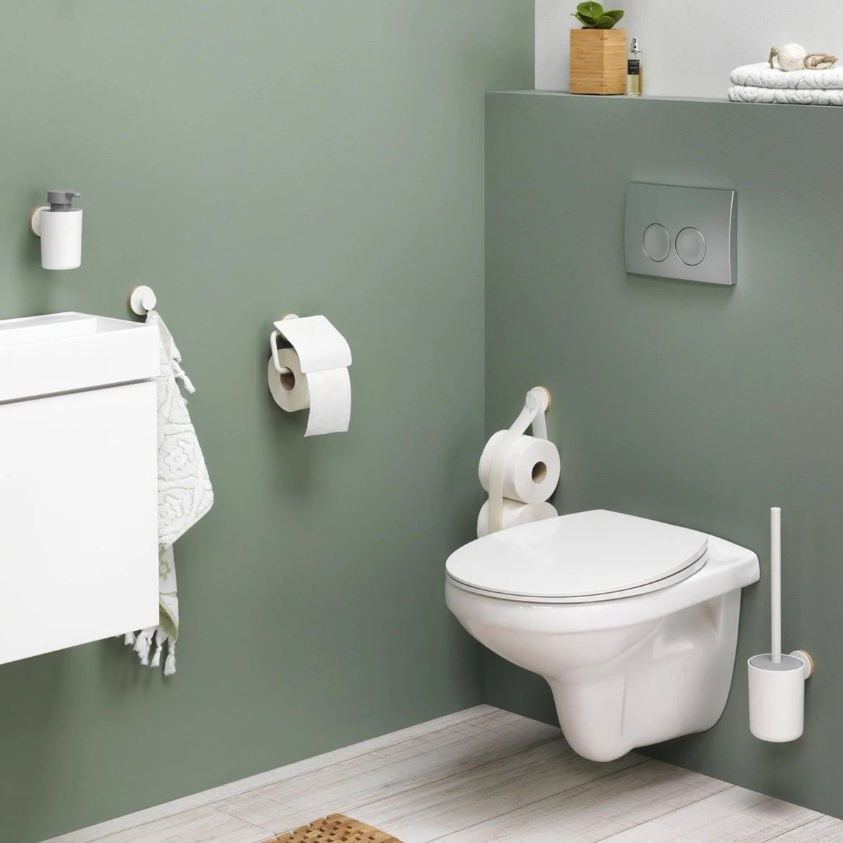 Tiger Urban - Toiletborstel Met Houder - Wit 11 Tiger Urban - Toiletborstel Met Houder - Wit - Afbeelding 11