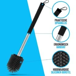 Strex Toiletborstel Siliconen Met Houder Zwart - Sneldrogend, Hygiënisch & Antibacteriële Werking - WC Borstel - Toilet Borstel Houder 11 Strex Toiletborstel Siliconen Met Houder Zwart - Sneldrogend, Hygiënisch & Antibacteriële Werking - WC Borstel - Toilet Borstel Houder -Badkamerproducten 1200x1200 686