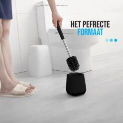 Strex Toiletborstel Siliconen Met Houder Zwart - Sneldrogend, Hygiënisch & Antibacteriële Werking - WC Borstel - Toilet Borstel Houder 12 Strex Toiletborstel Siliconen Met Houder Zwart - Sneldrogend, Hygiënisch & Antibacteriële Werking - WC Borstel - Toilet Borstel Houder -Badkamerproducten 1200x1200 687