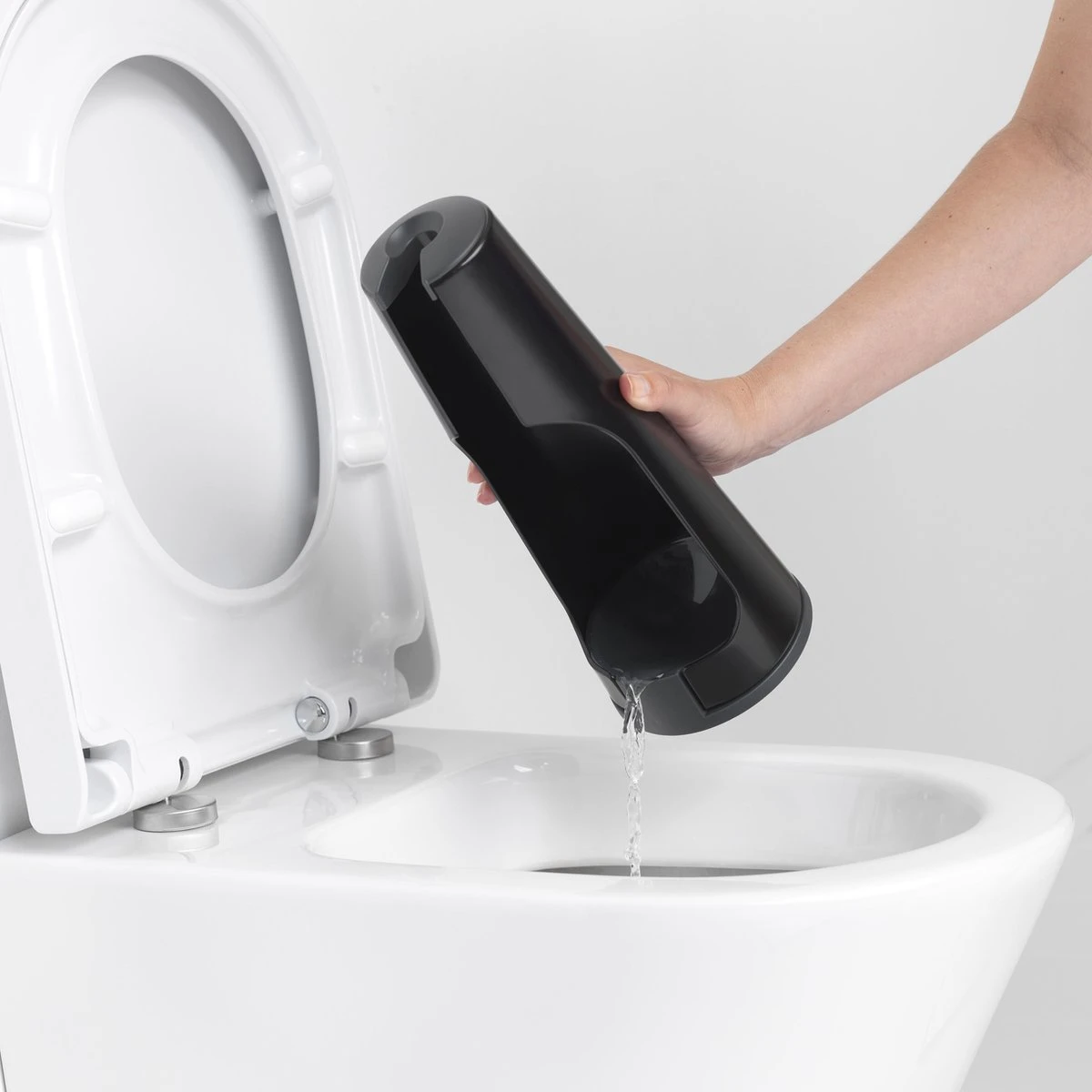 Brabantia ReNew WC Borstel - Met Houder - Matt Black 6 Brabantia ReNew WC Borstel - Met Houder - Matt Black - Afbeelding 6