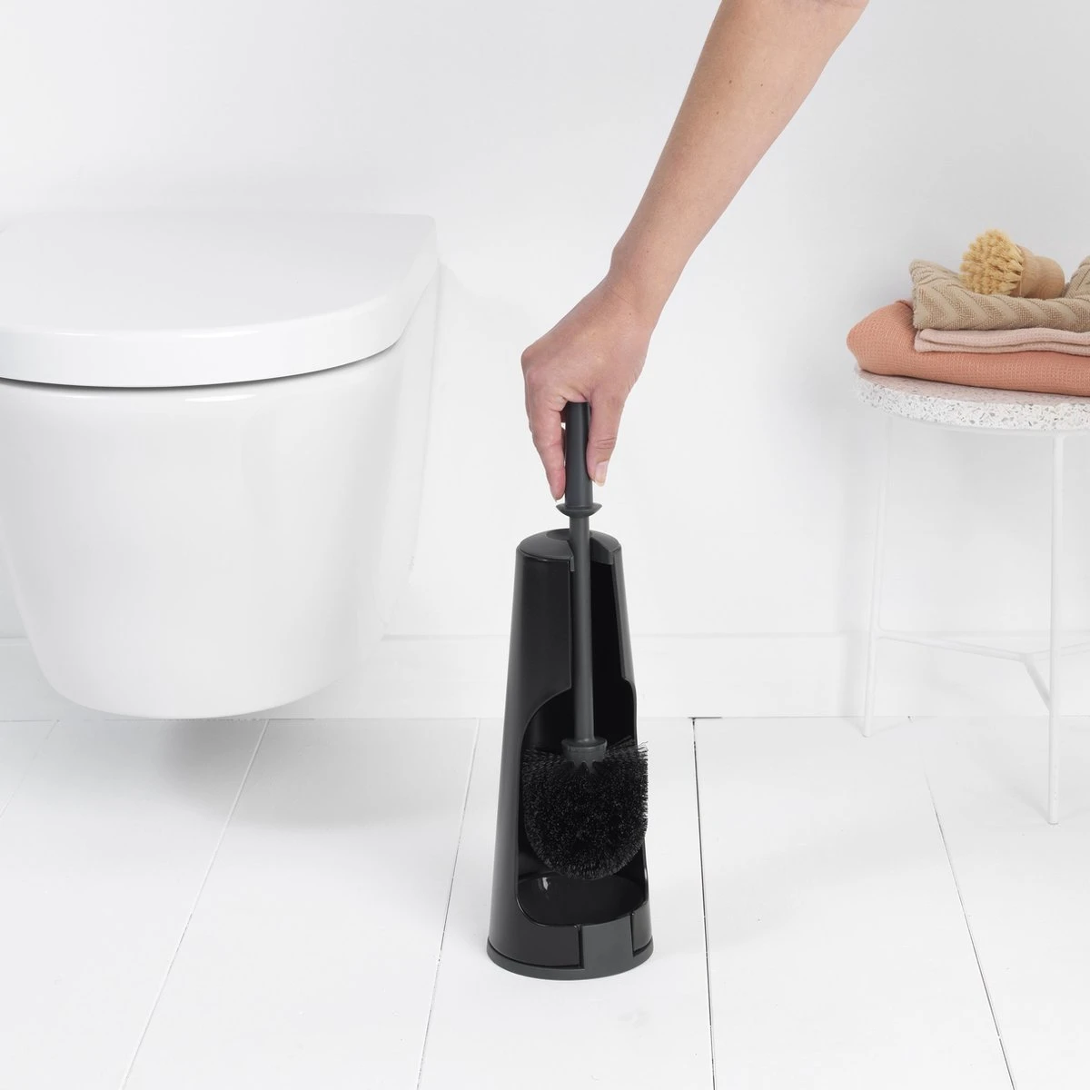 Brabantia ReNew WC Borstel - Met Houder - Matt Black 9 Brabantia ReNew WC Borstel - Met Houder - Matt Black - Afbeelding 9