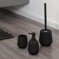 Sealskin Arte Toiletborstel Met Houder Vrijstaand - Zwart -Badkamerproducten 1200x1200 711