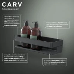 Tiger Carv - Douchemand 28 Cm - Zwart 15 Tiger Carv - Douchemand 28 Cm - Zwart -Badkamerproducten 1200x1200 844