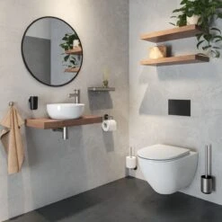 Tiger Cooper - Handdoekhaak Medium Met Zelfklevende Wandsteun - RVS Geborsteld -Badkamerproducten 1200x1200 87