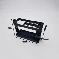 Merkloos Waal Tandenborstel Houder - Tandenborstel Doosje - Tandenborstel Koker - Zwart - RVS - Staand Of Zelfklevend -Badkamerproducten 1200x1200 905