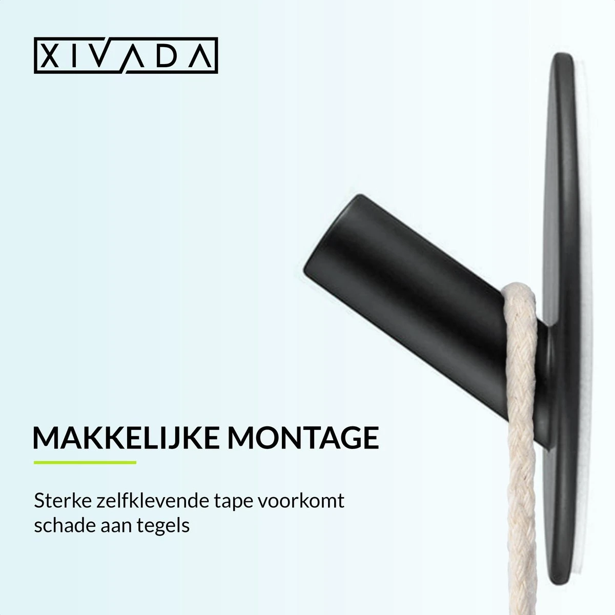 Handdoekhaakjes Zelfklevend - Zwart - Haakjes Handdoek 2st - Badkamer & Keuken 3 Handdoekhaakjes Zelfklevend - Zwart - Haakjes Handdoek 2st - Badkamer & Keuken - Afbeelding 3