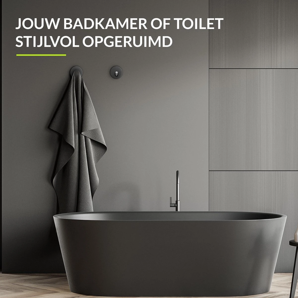 Handdoekhaakjes Zelfklevend - Zwart - Haakjes Handdoek 2st - Badkamer & Keuken 4 Handdoekhaakjes Zelfklevend - Zwart - Haakjes Handdoek 2st - Badkamer & Keuken - Afbeelding 4