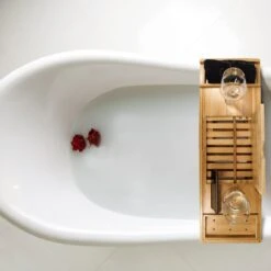 Regno Badplank Voor In Bad - Met Badkussen - Uitschuifbaar En Waterbestendig Badrek - IPad En Glashouder 12 Regno Badplank Voor In Bad - Met Badkussen - Uitschuifbaar En Waterbestendig Badrek - IPad En Glashouder -Badkamerproducten 1200x1200 976