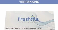 Bidet Handdouche Toilet Sproeier Shattaf Sprayer WC Papier Besparend - Enkel Spray Koud Water - Badkamer Accessoires - Freshole® 11 Bidet Handdouche Toilet Sproeier Shattaf Sprayer WC Papier Besparend - Enkel Spray Koud Water - Badkamer Accessoires - Freshole® -Badkamerproducten 1200x622 2