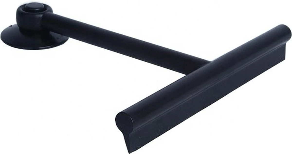 Douche Wisser Met Zuignap - Zwart - Raam Wisser - Raam Trekker - Badkamer Trekker - Badkamer Wisser 1 Douche Wisser Met Zuignap - Zwart - Raam Wisser - Raam Trekker - Badkamer Trekker - Badkamer Wisser