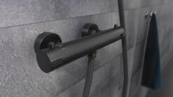 SCHÜTTE London Thermostatische Douchekraan - Hartafstand 150 Mm - Zwart Mat -Badkamerproducten 1200x675 30