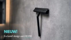 Douchewisser Zwart Met Magneetstrip - Badkamer Accessoires - Raamwisser - Trekker Douche - Silicone - 21cm X 20cm -Badkamerproducten 1200x675 4