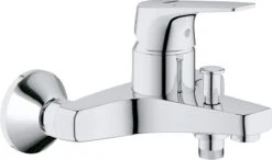 GROHE QuickFix Start Flow Badkraan - Met Omstel En Koppelingen - Chroom - 23772000
