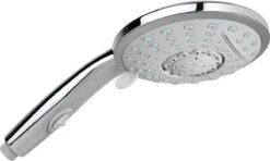 SCHÜTTE Niagara Handdouche - Douchekop Ø 15 Cm - 5 Standen - Watervaluitloop - Waterstop - Chroom -Badkamerproducten 1200x717