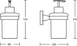 VDN Stainless Zeeppompje - Zeepdispenser - Zeepdispenser Wandmontage - Zwart - Hangend 10 VDN Stainless Zeeppompje - Zeepdispenser - Zeepdispenser Wandmontage - Zwart - Hangend -Badkamerproducten 1200x729