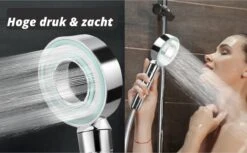 Merkloos Waterbesparende Douchekop - Handdouche Met Hoge Druk En Filter - Regendouche -Badkamerproducten 1200x743 1