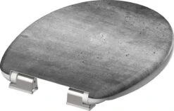 SCHÜTTE WC-Bril 82155 INDUSTRIAL GREY - Duroplast - Soft Close - Verchroomde Scharnieren - Decor - 1-zijdige Print 10 SCHÜTTE WC-Bril 82155 INDUSTRIAL GREY - Duroplast - Soft Close - Verchroomde Scharnieren - Decor - 1-zijdige Print -Badkamerproducten 1200x768