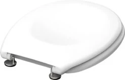 SCHÜTTE WC-Bril 82000 WHITE - Duroplast - RVS-Scharnieren - Gelakt - Wit 17 SCHÜTTE WC-Bril 82000 WHITE - Duroplast - RVS-Scharnieren - Gelakt - Wit -Badkamerproducten 1200x768 4