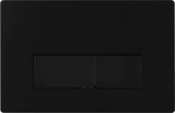 Saqu Wiru 2.0 Bedieningspaneel T.b.v. Saqu Wiru 2.0 Inbouwreservoir Mat Zwart