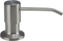 Mizzo Zeepdispenser 300ML - Zeeppompje Excl. Flacon - Inbouw Keukenblad - Gebogen Mond - RVS - Handgeldispenser -Badkamerproducten 1200x791 1