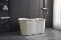 LIFEBATH - Zitbad Mira - Bath Bucket XL - 400L - Ligbad 122 Cm - Wit -Badkamerproducten 1200x799 7